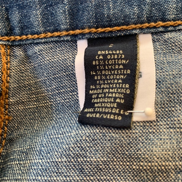 LOW RISE AMERICAN EAGLE BOOTCUT JEANS - Picture 6 of 7